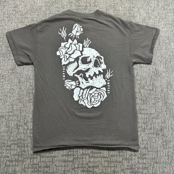 men’s y2k empyre‎ skull graphic shirt - Picture 1 of 5